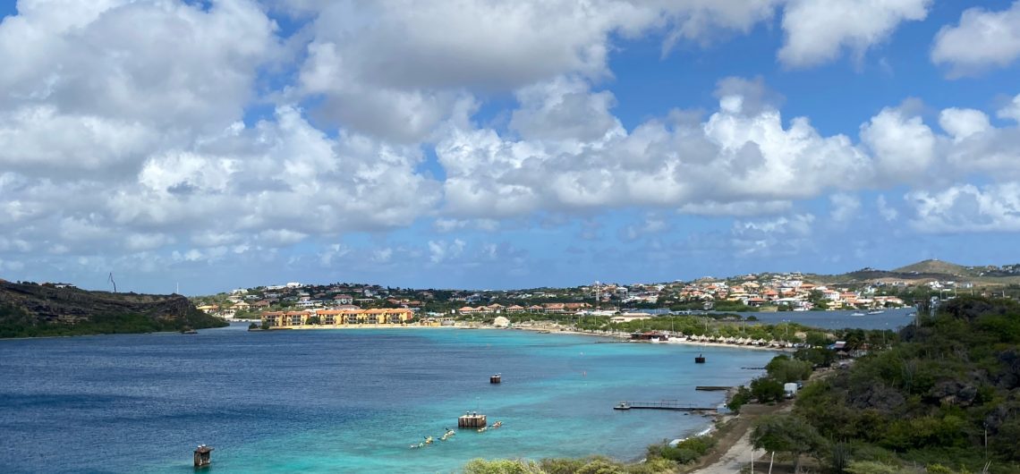 eiland hoppen op Curaçao